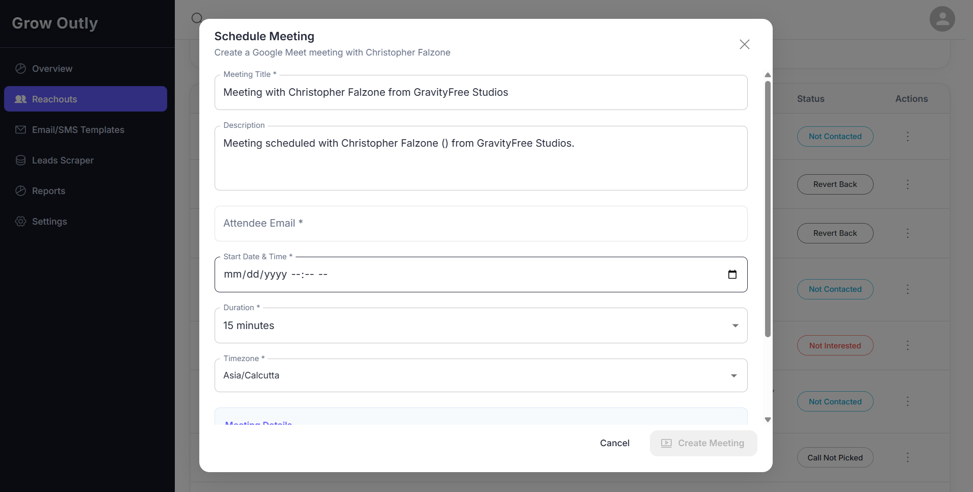 GrowOutly VoIP Analytics